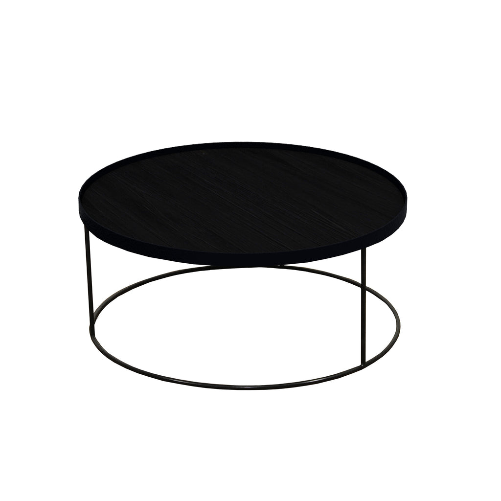 Round tray coffee table 37x 37 x 15 (tray not included) - Sage InteriorsNotre Monde