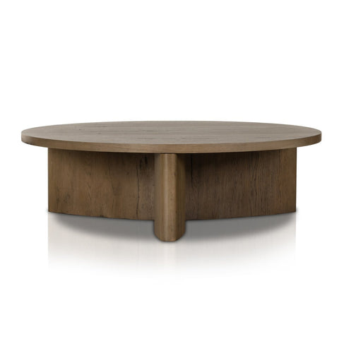 Rustic Grey Circular Coffee Table - Sage InteriorsFour Handscoffee table