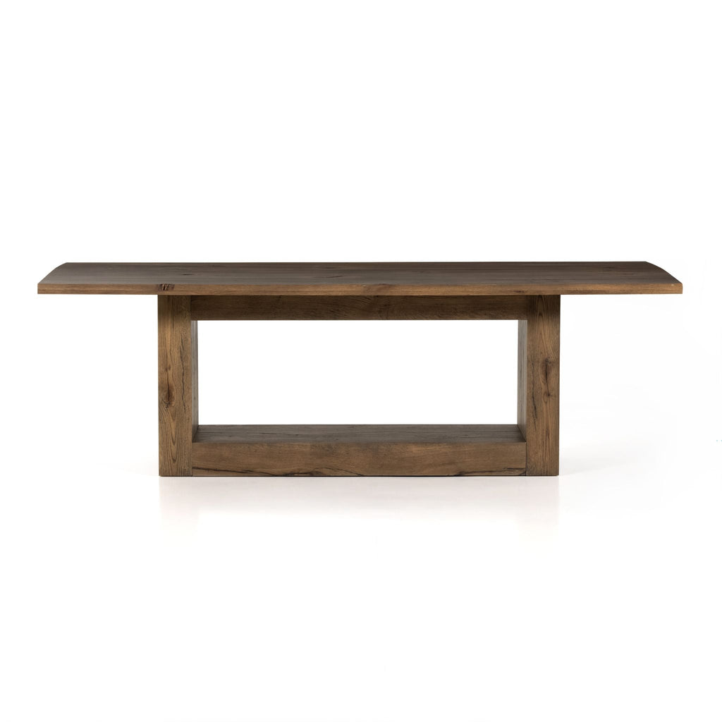 Rustic Oak Veneer Dining Table - Sage InteriorsFHDining Table