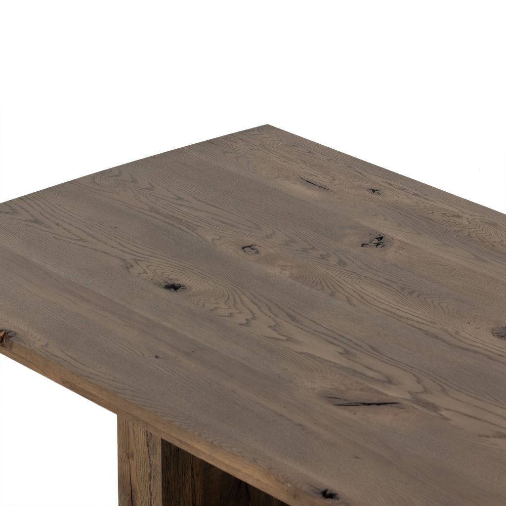 Rustic Oak Veneer Dining Table - Sage InteriorsFHDining Table