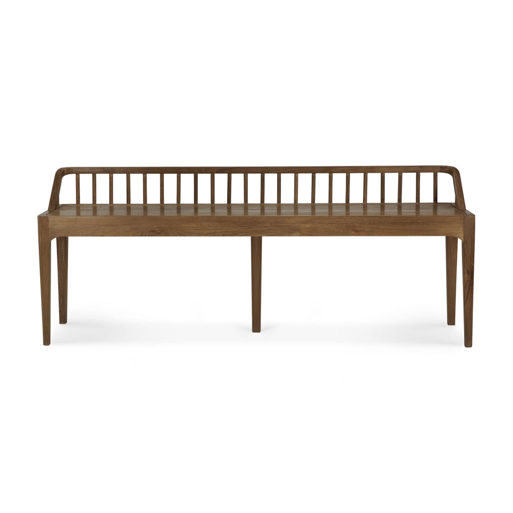 Spindle Bench, Teak