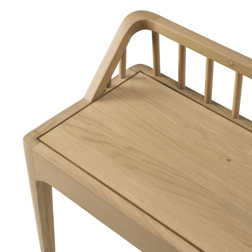 Spindle Bench, Oak