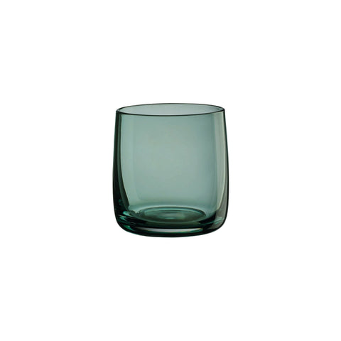 SARABI Mouth Blown Drinking Glasses, Short Green - Sage InteriorsASA Selectionglassware