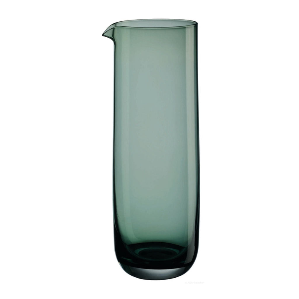 SARABI Mouth Blown Glass Carafes Cylinder, Green - Sage InteriorsASA Selectionglassware