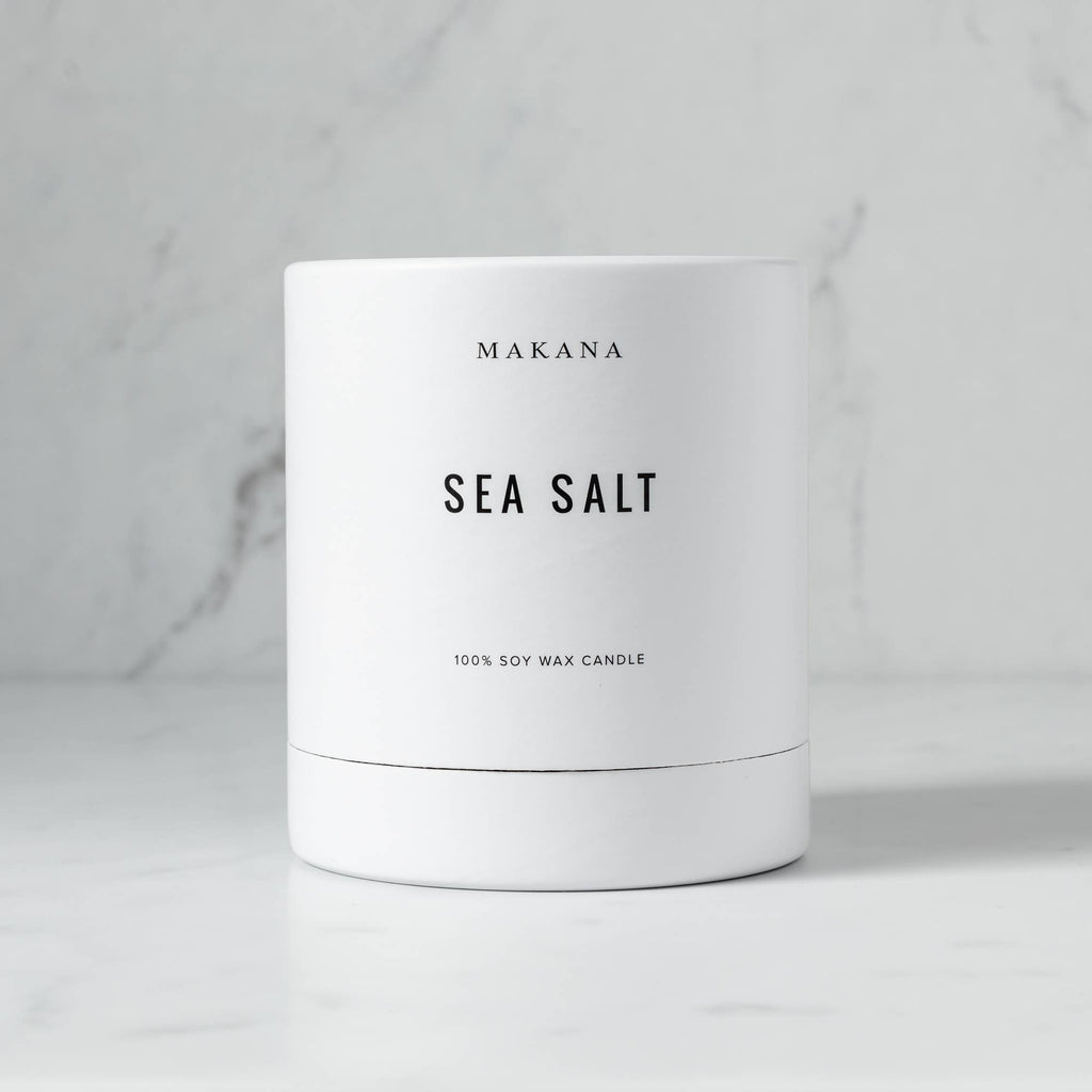 Sea Salt Classic Candle 10 oz - Sage InteriorsMakana