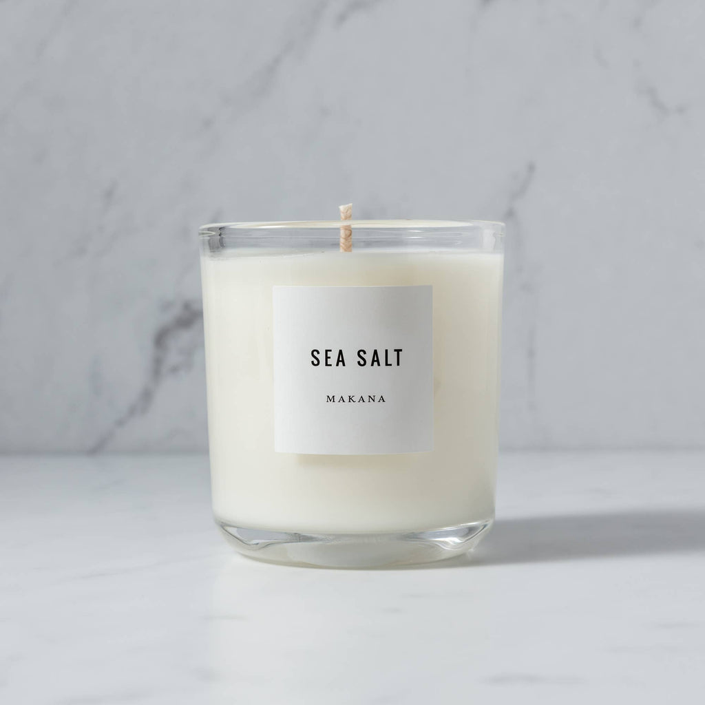 Sea Salt Classic Candle 10 oz - Sage InteriorsMakana