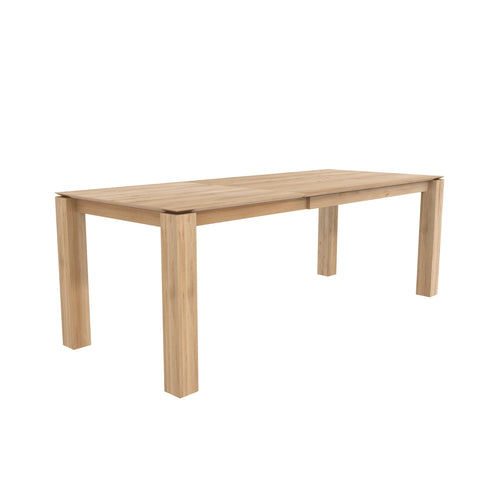 Slice Extendable Dining Table, Oak - Sage InteriorsEthnicraftDining Table