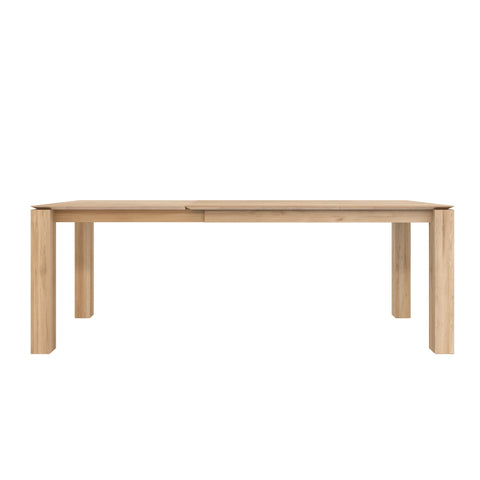 Slice Extendable Dining Table, Oak - Sage InteriorsEthnicraftDining Table