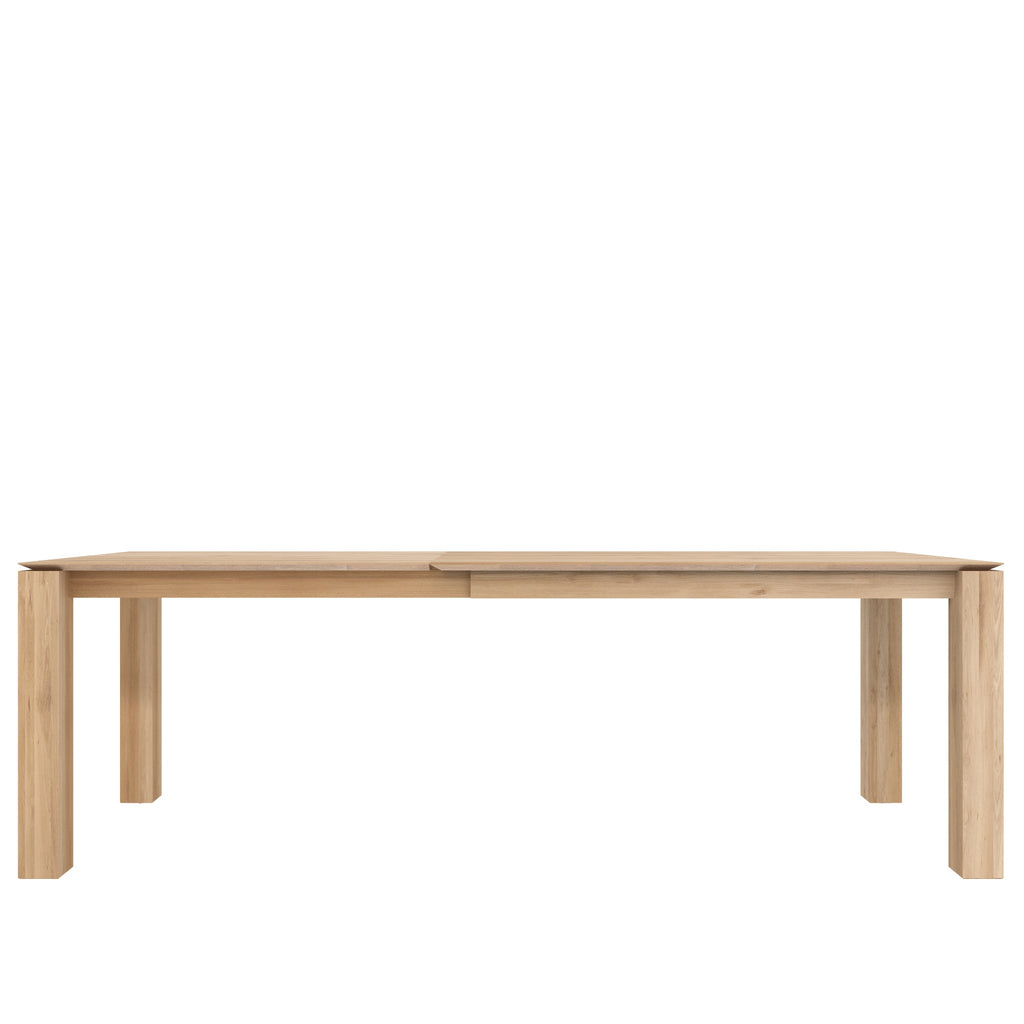 Slice Extendable Dining Table, Oak - Sage InteriorsEthnicraftDining Table