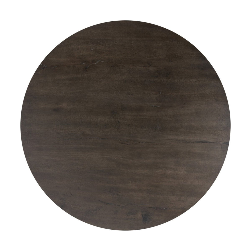 Smoked Black Circular Coffee Table - Sage InteriorsFour Handscoffee table