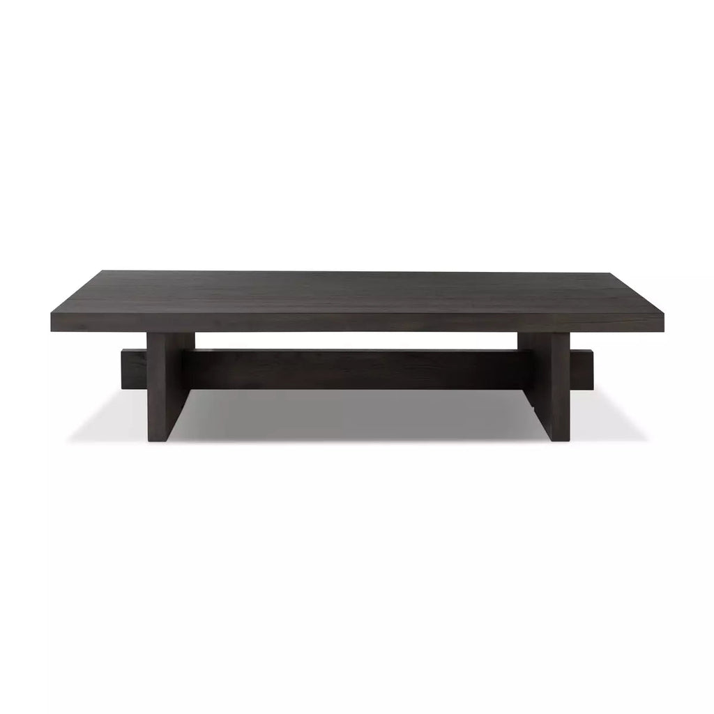 Smoked Black Oak Isaac Coffee Table - Sage InteriorsFour Handscoffee table