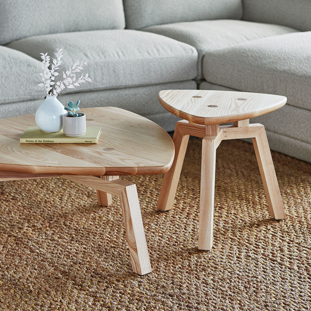 Solana Triangular Coffee Table - Sage Interiorsguscoffee table