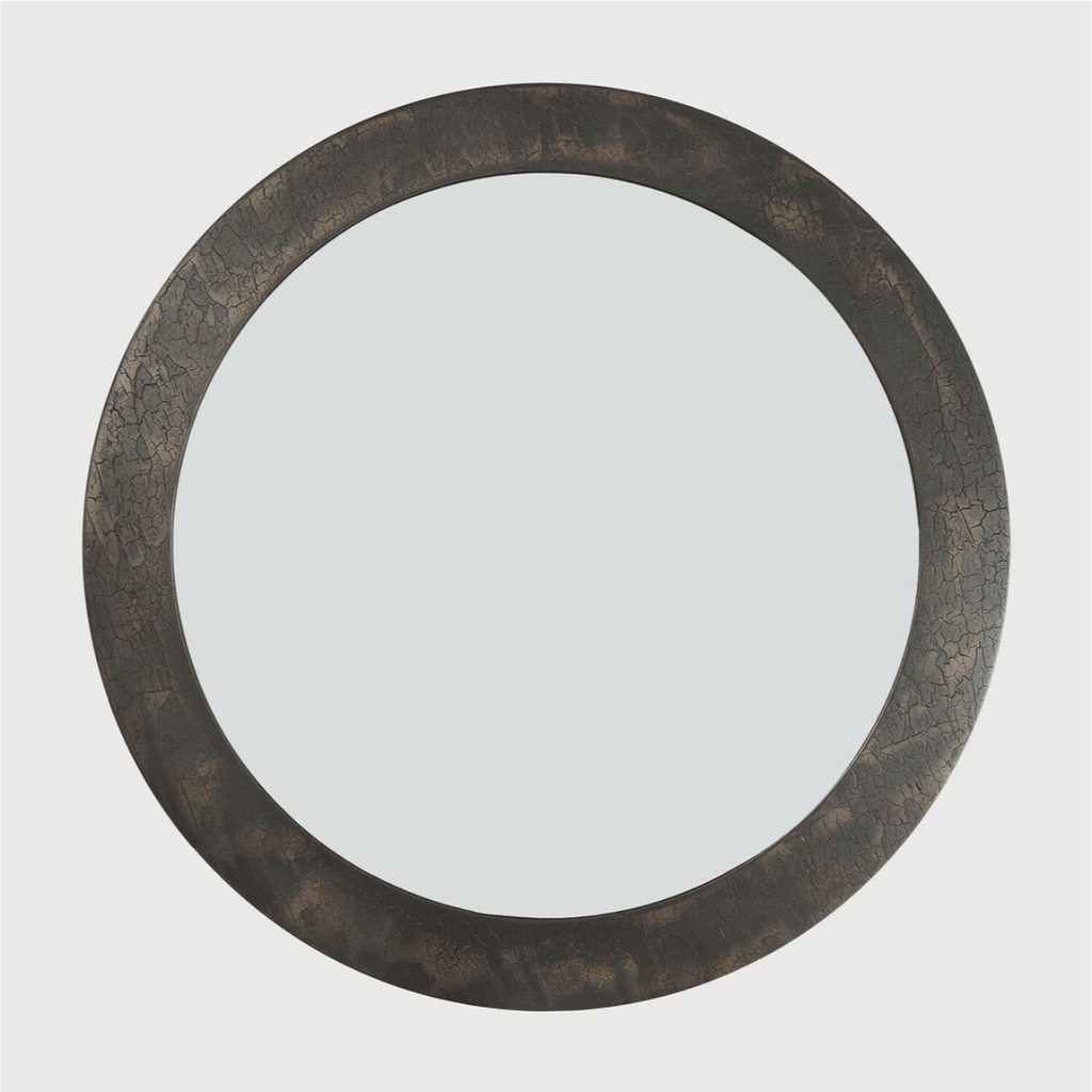 Sphere wall mirror - umber - Sage InteriorsSage Interiors