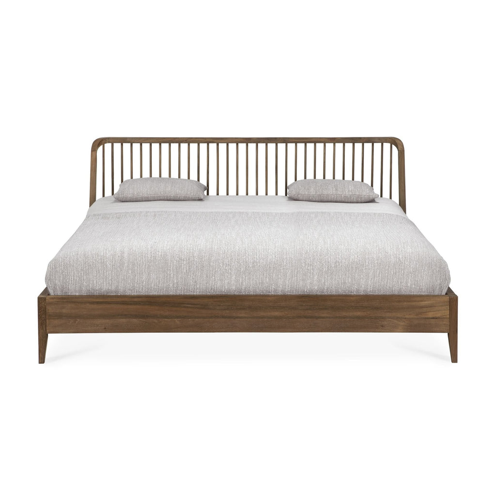 Spindle Bed, Teak - Sage Interiorsethnicraft