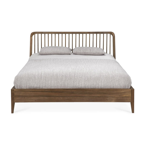 Spindle Bed, Teak - Sage Interiorsethnicraft