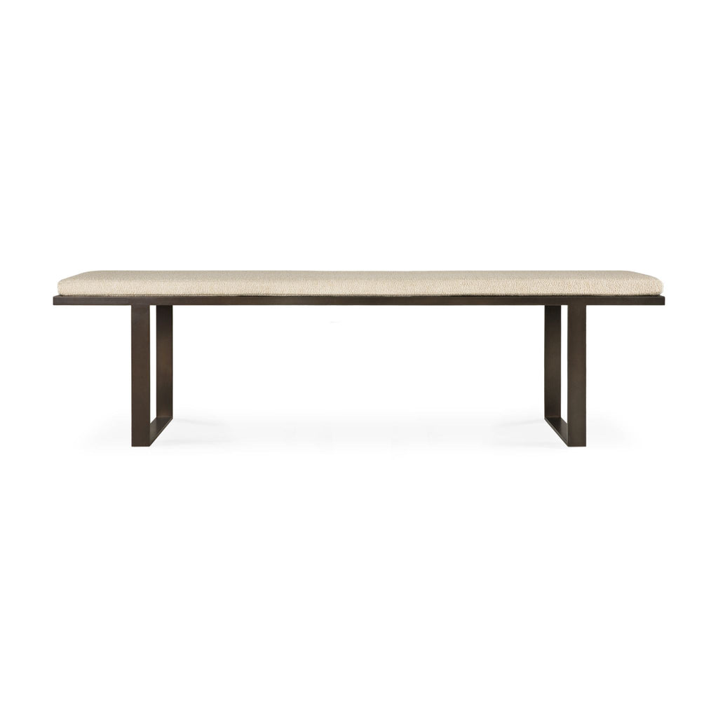 Stability Bench, Natural fabric - Sage InteriorsethnicraftBenches