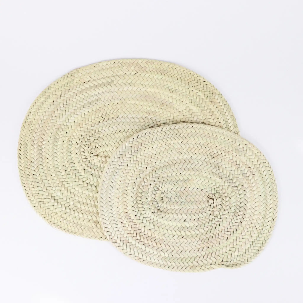 Straw Oval Placemat - Sage InteriorsSocco DesignsDecor