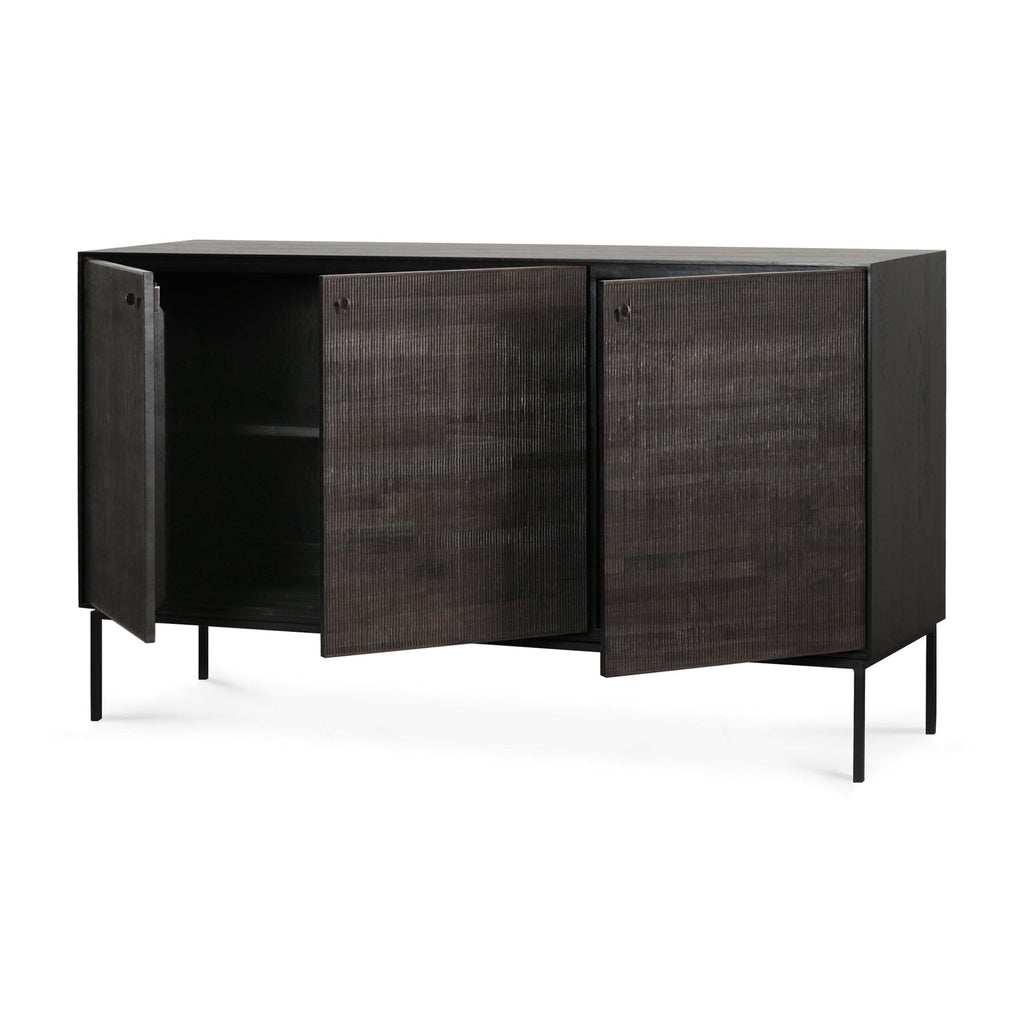 Teak Grooves Sideboard - Sage Interiorsethnicraft