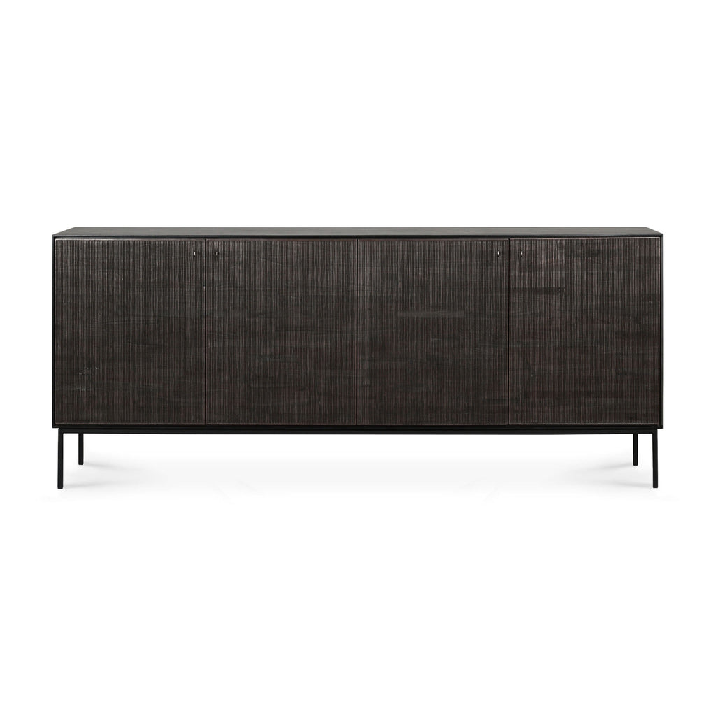 Teak Grooves Sideboard - Sage Interiorsethnicraft