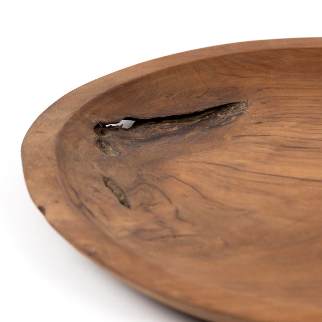 Teak Root Tray - Sage InteriorsFHtray