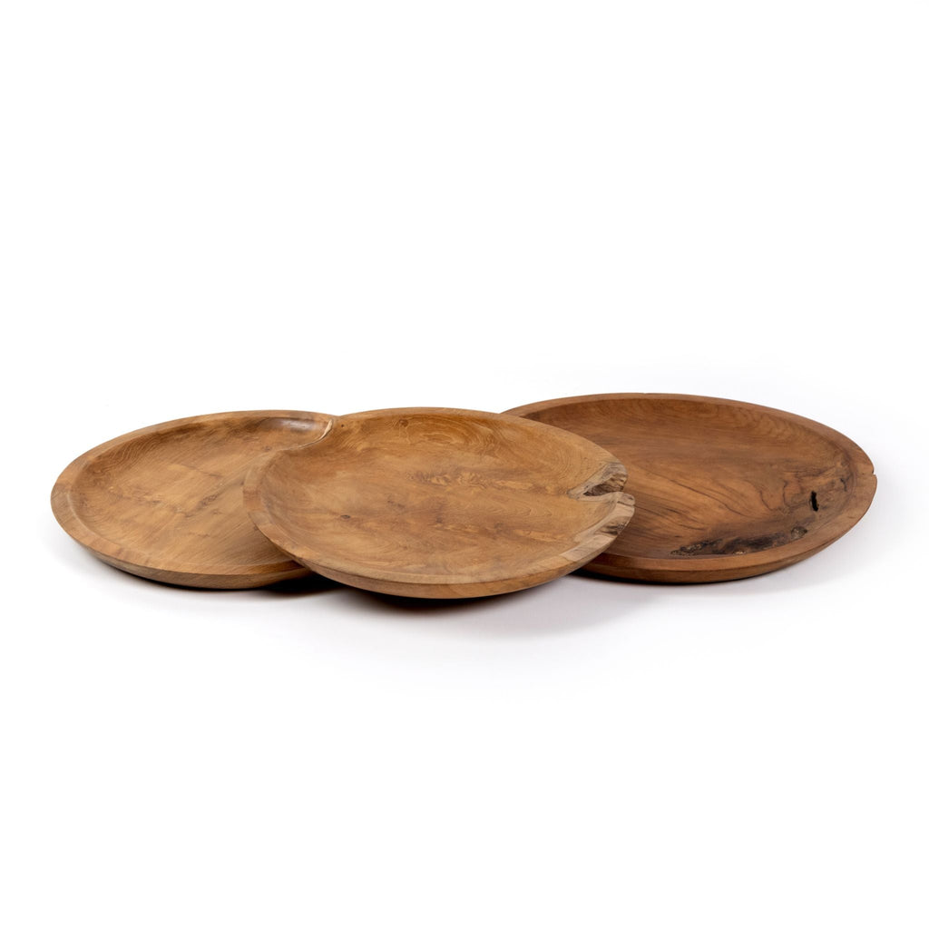 Teak Root Tray - Sage InteriorsFHtray