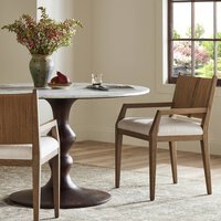 Textured Dining Arm Chair - Sage InteriorsFour HandsTable & Bar Stools