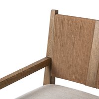 Textured Dining Arm Chair - Sage InteriorsFour HandsTable & Bar Stools