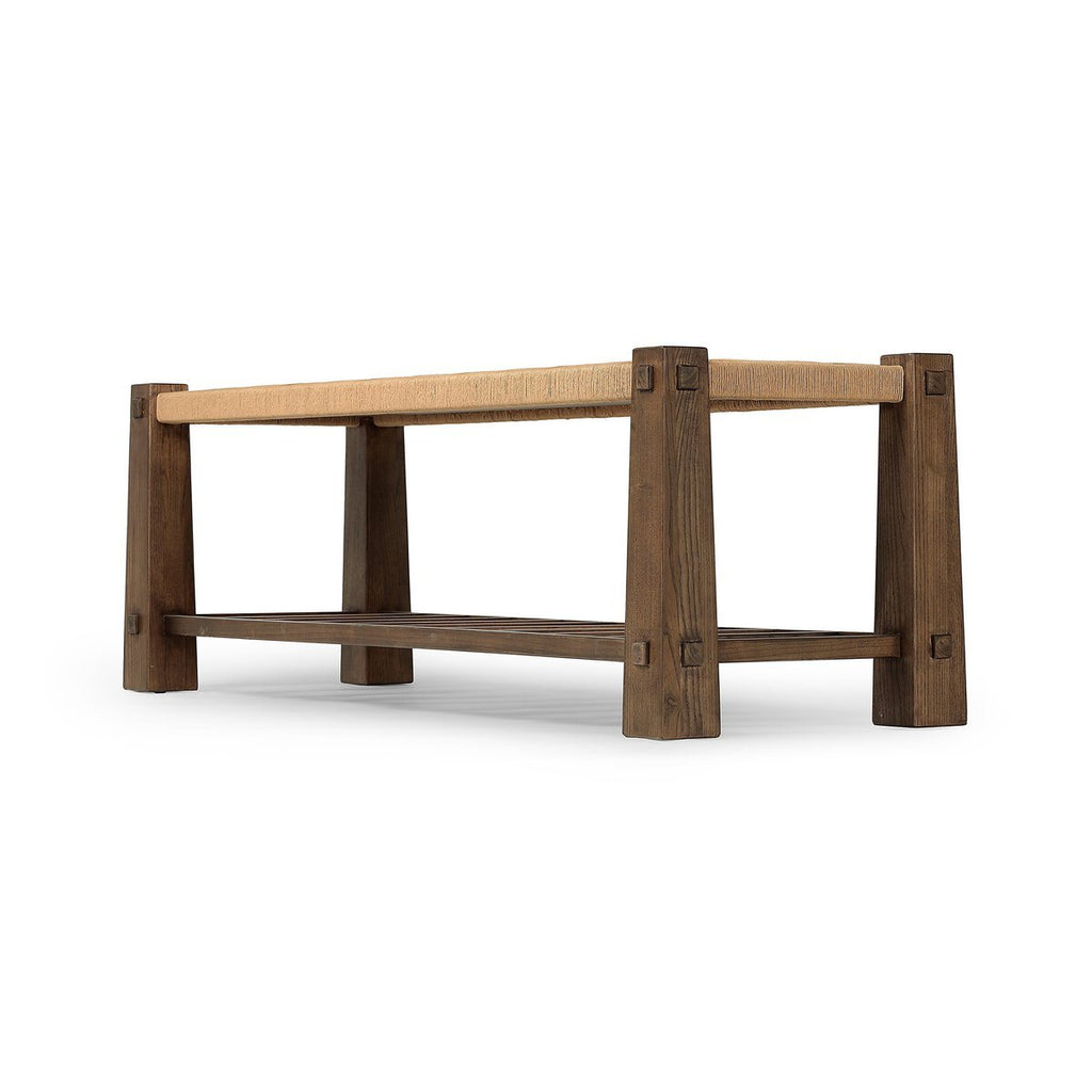 Textured Tiered Accent Bench - Sage InteriorsFour Handsbench