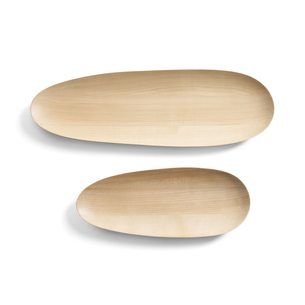 Thin Oval Boards Set, Sycamore - Sage InteriorsethnicraftDecor