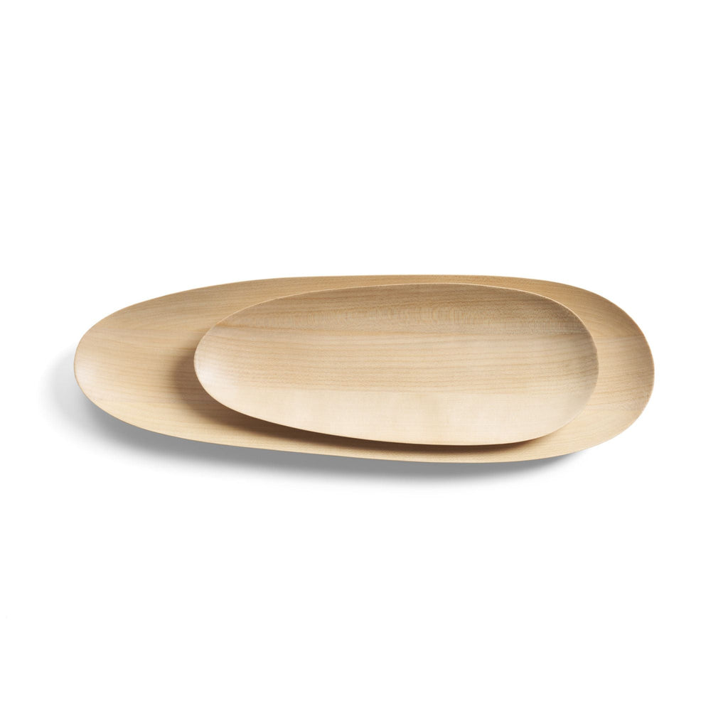 Thin Oval Boards Set, Sycamore - Sage InteriorsethnicraftDecor