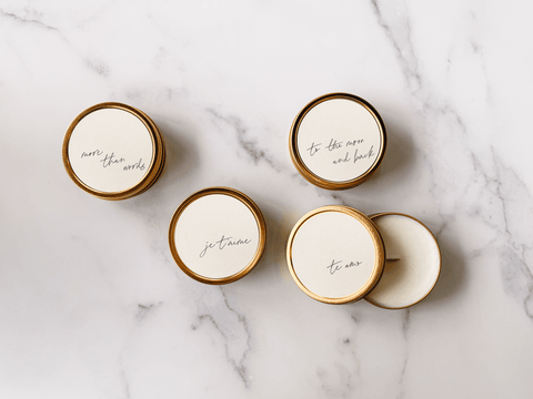 "To The Moon and Back" Soy Travel Candles: Sage + Cedar - Sage InteriorsSimply Curated