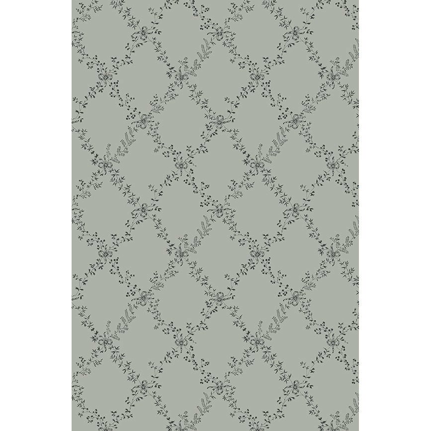 Toile Trellis Wallpaper - Sage InteriorsFarrow & BallWallpaper