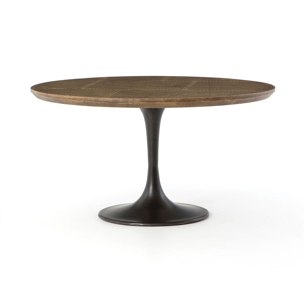 Tulip Dining Table, Brass Clad Black - Sage InteriorsFHDining Table