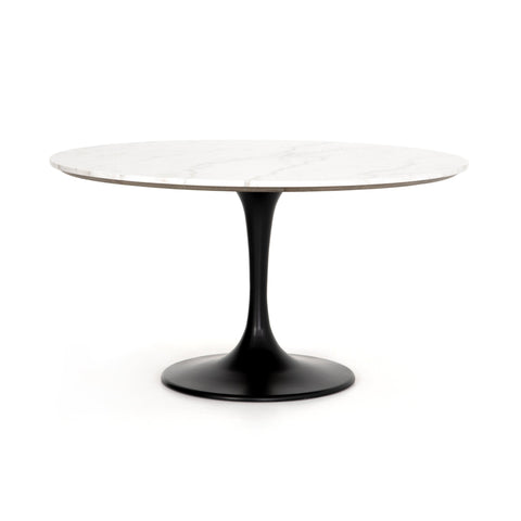 Tulip Dining Table, White Marble Black - Sage InteriorsFHDining Table