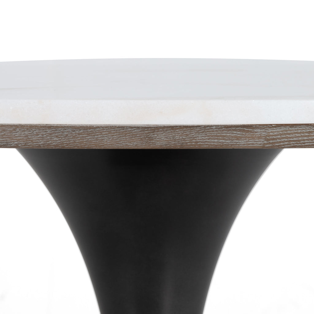 Tulip Dining Table, White Marble Black - Sage InteriorsFHDining Table