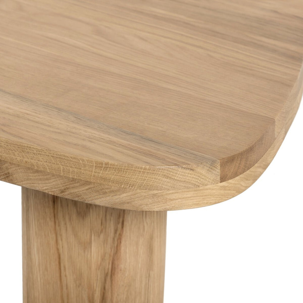 Turned Pillar Natural Oak Nesting Coffee Tables - Sage InteriorsFour HandsCoffee Table