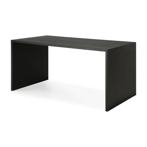 U Desk, Oak Black - Sage InteriorsethnicraftDesk