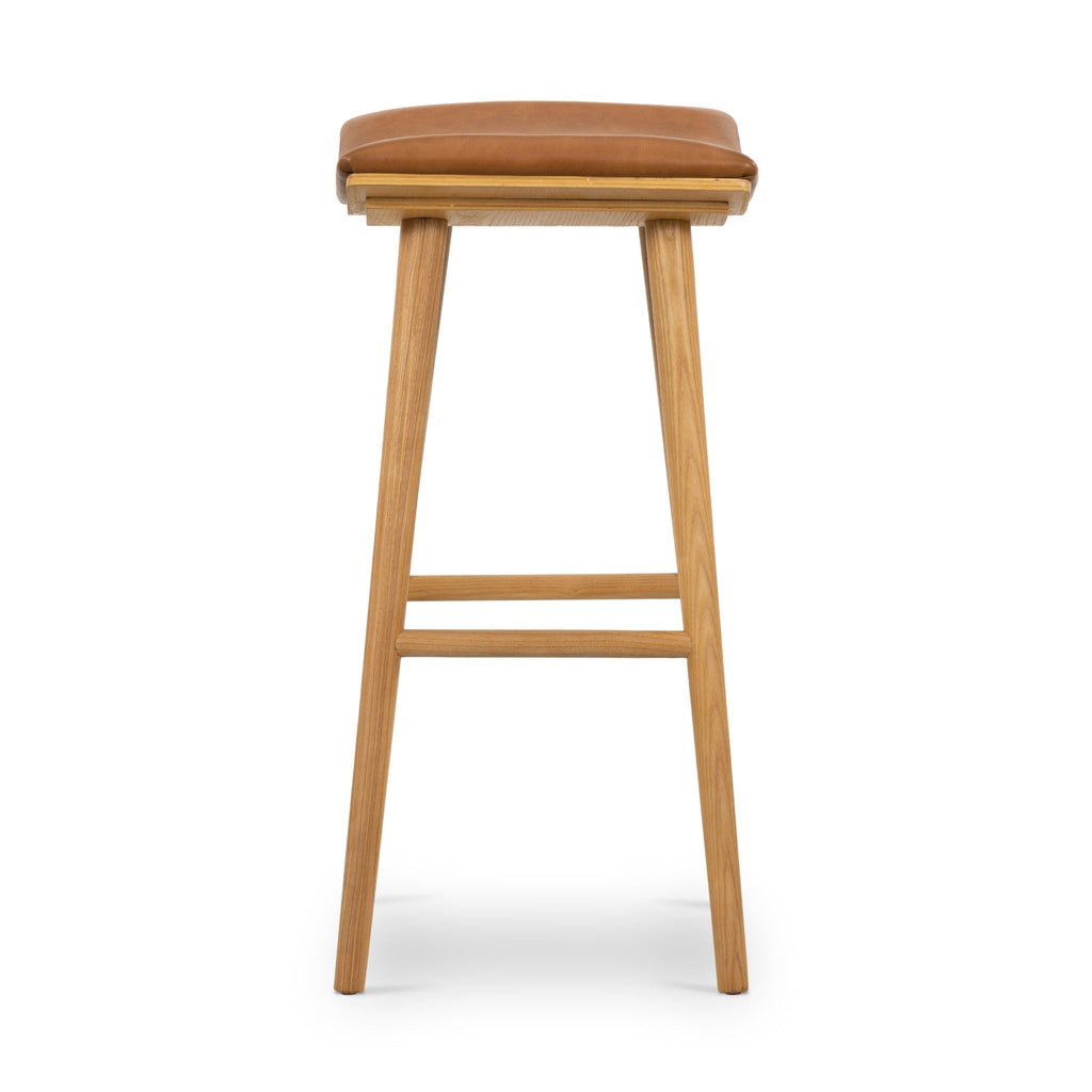 Upholstered Saddle Bar Stool - Sage InteriorsFHBar Stool