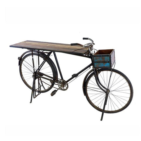 Vintage Bike Bar Table - Sage InteriorsBlue Ocean Traders