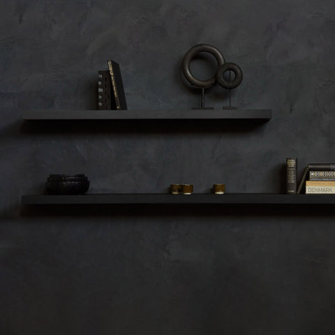 Wall Shelf, Black Oak - Sage InteriorsethnicraftDecor