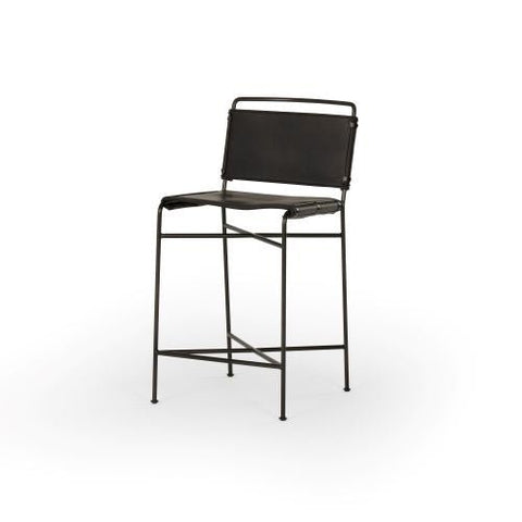 Wandering Bar + Counter Stool, Black - Sage InteriorsFH