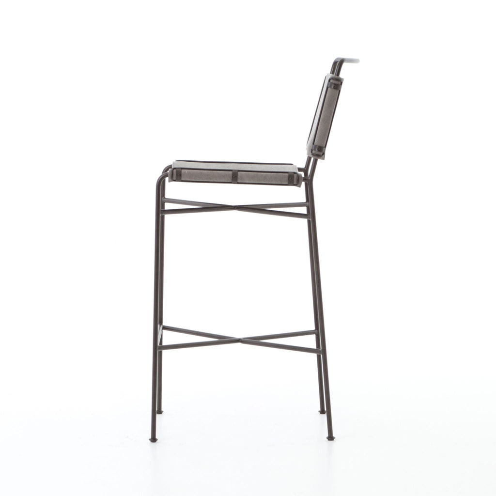 Wandering Bar + Counter Stool, Stonewash Grey - Sage InteriorsFH