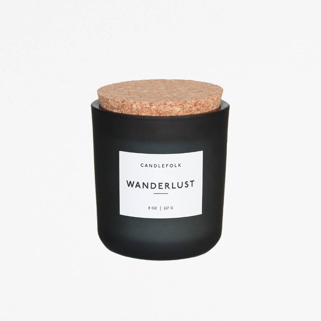 Wanderlust - Tumbler Soy Candle: 8 oz - Sage InteriorsCandlefolk