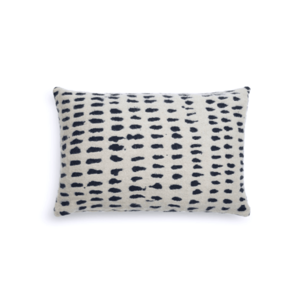 White Dots Cushion - Sage InteriorsethnicraftCushion