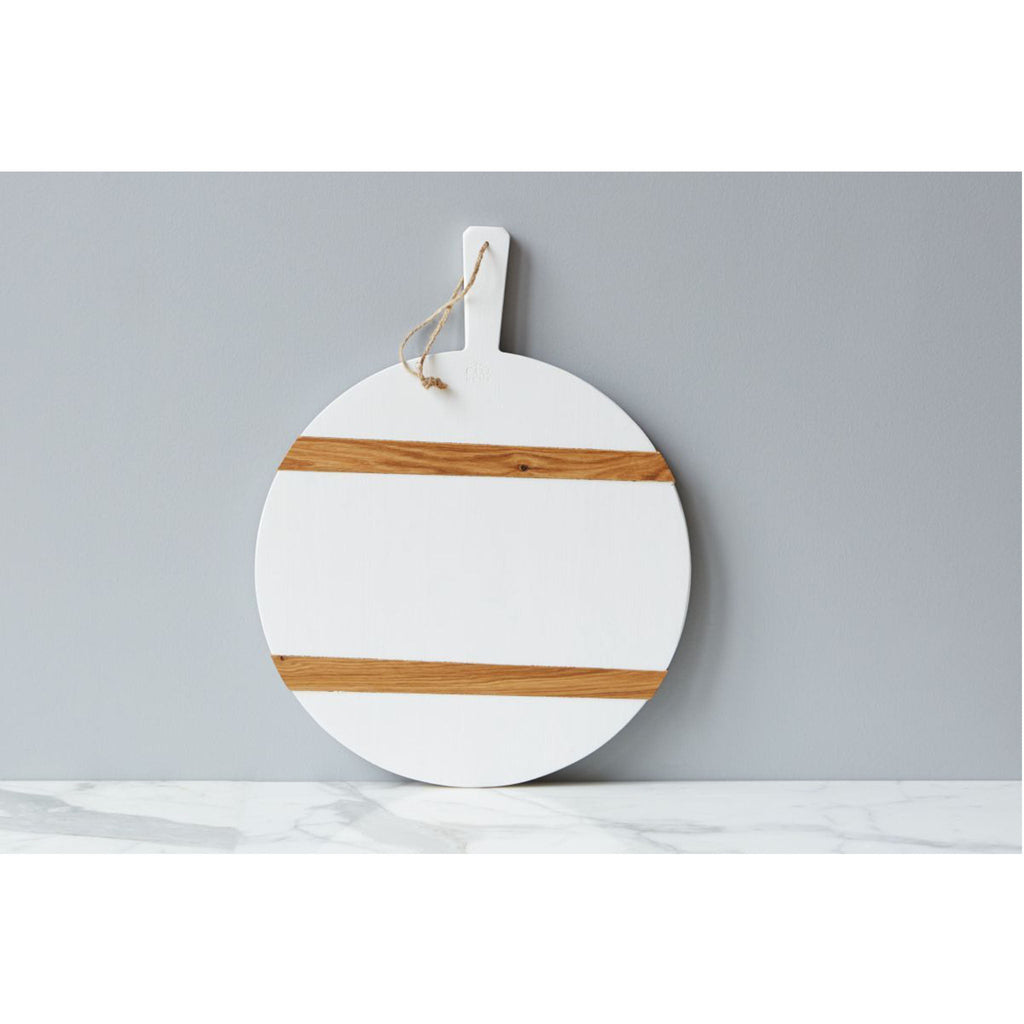 White Round Mod Charcuterie Board - Medium - Sage InteriorsETUHomeBoard