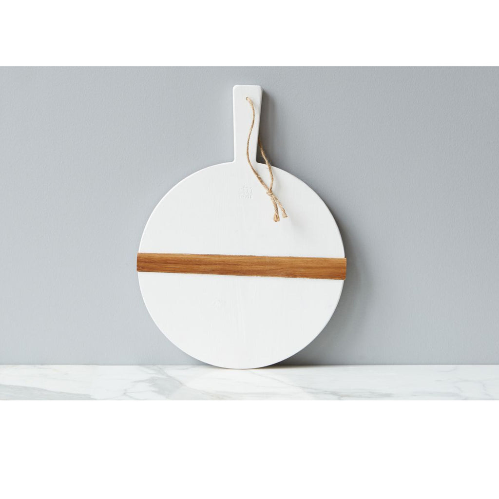 White Round Mod Charcuterie Board - Small - Sage InteriorsETUHomeBoard