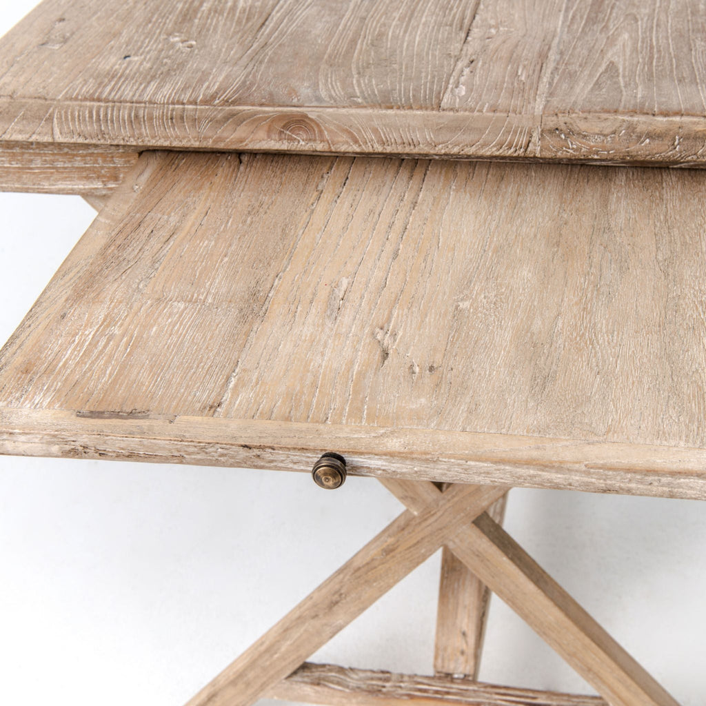 Whitewash Ruston Desk - Sage InteriorsFHDesk