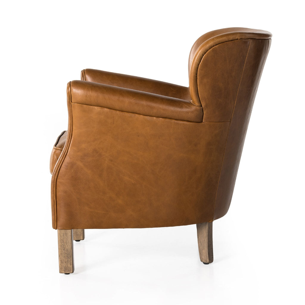 Williamson Leather Lounge Chair - Sage InteriorsFHAccent Chair