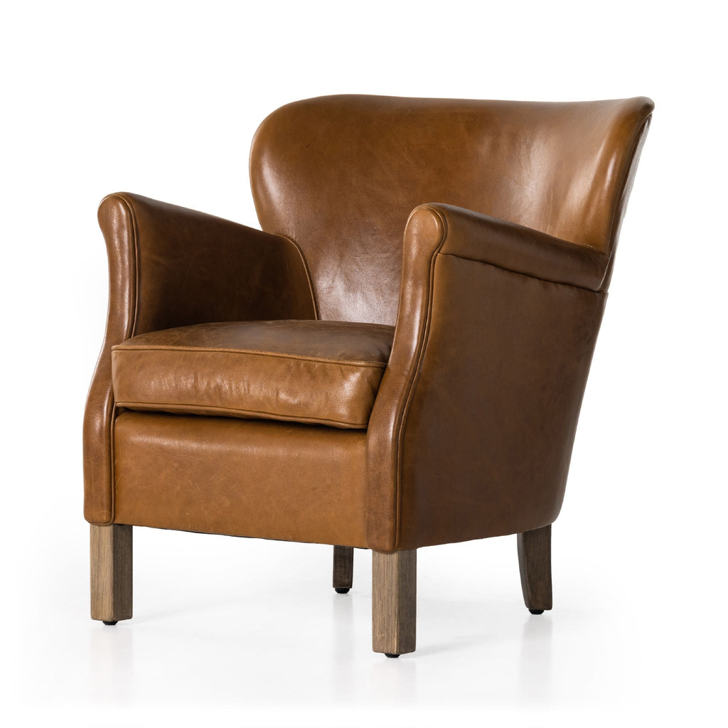 Williamson Leather Lounge Chair - Sage InteriorsFHAccent Chair