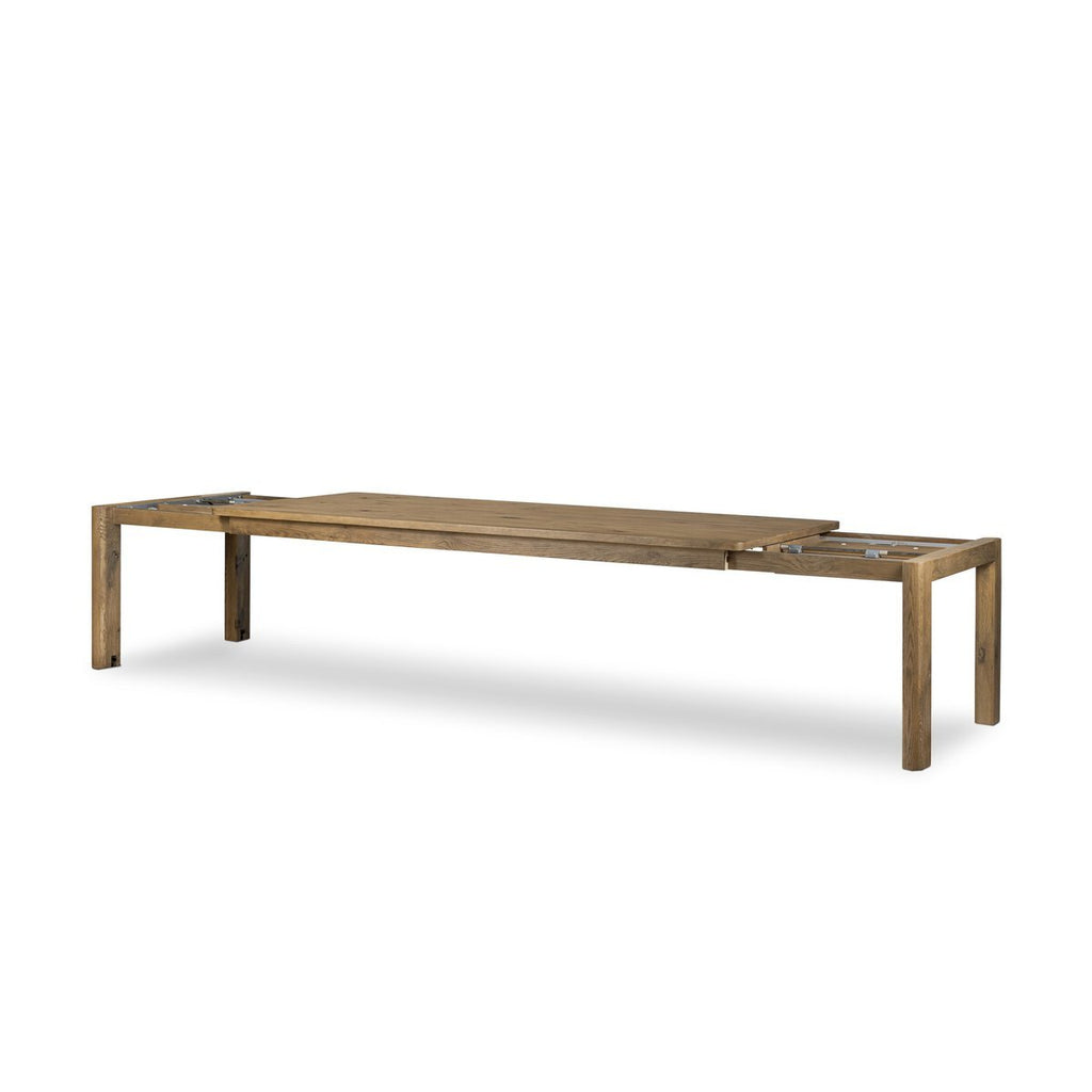 Worn Oak Double Extension Dining Table - Sage InteriorsFour Handstable